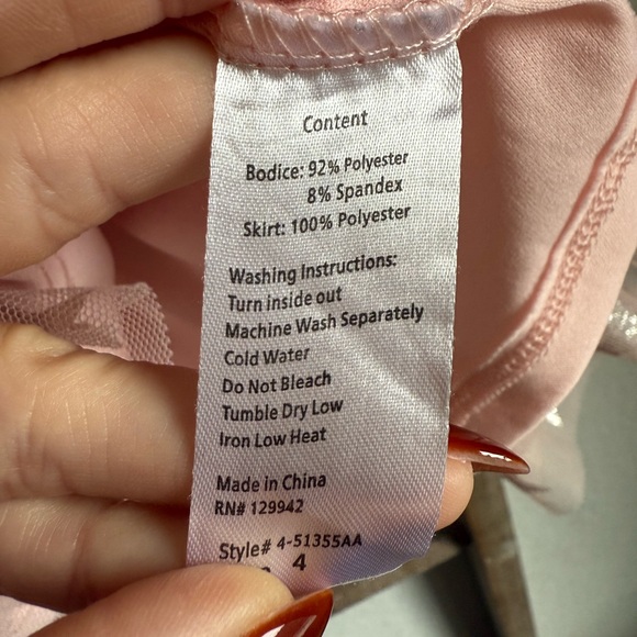 Bmagical Unicorn Sequin Tulle Metallic Star dress sz: 4 - Picture 7 of 9